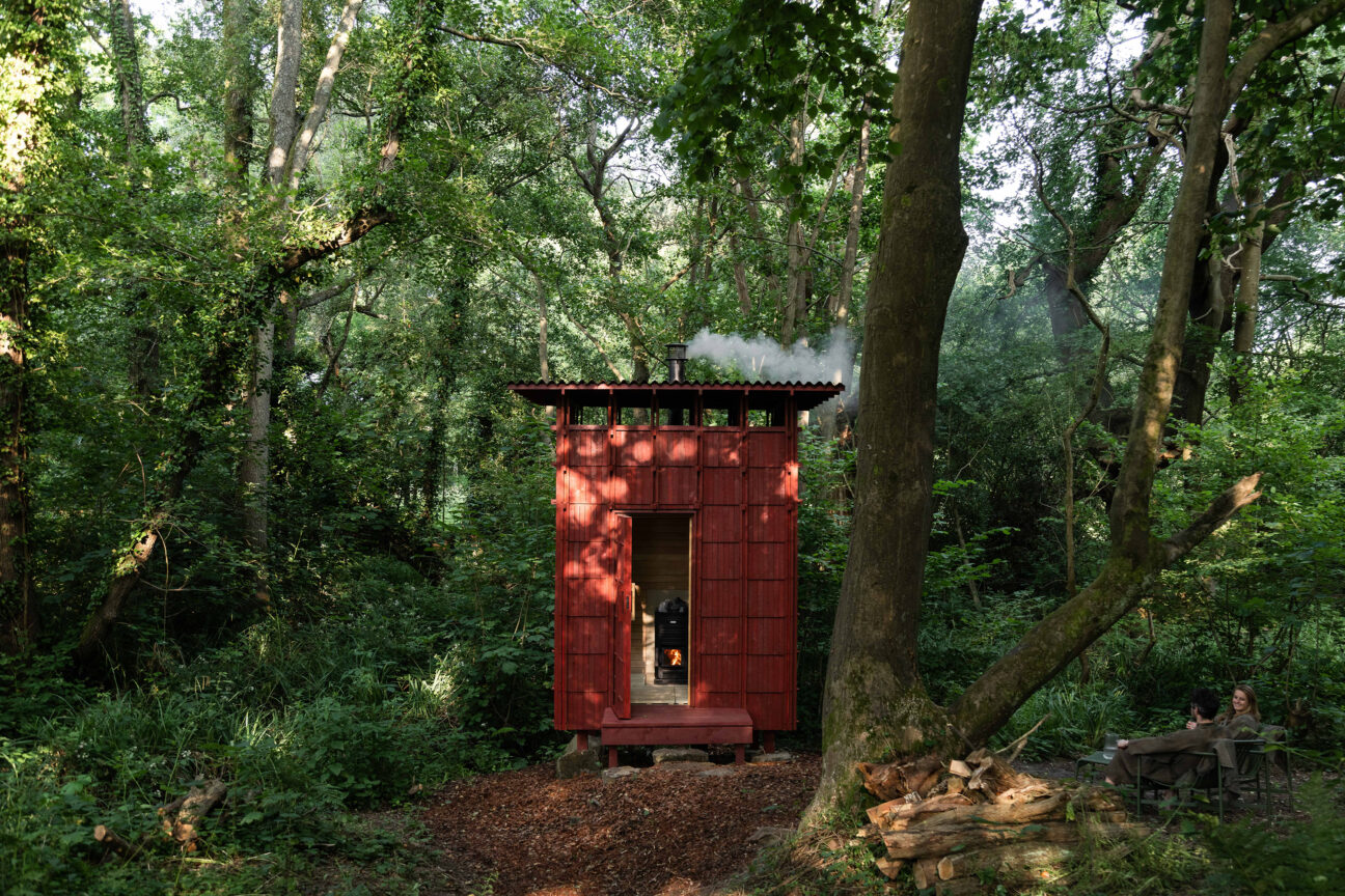 Copse Cabins Sauna
