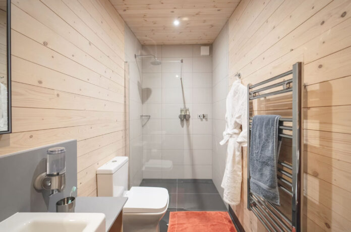 Pine Marten at Ecotone Cabins on Kip Hideaways