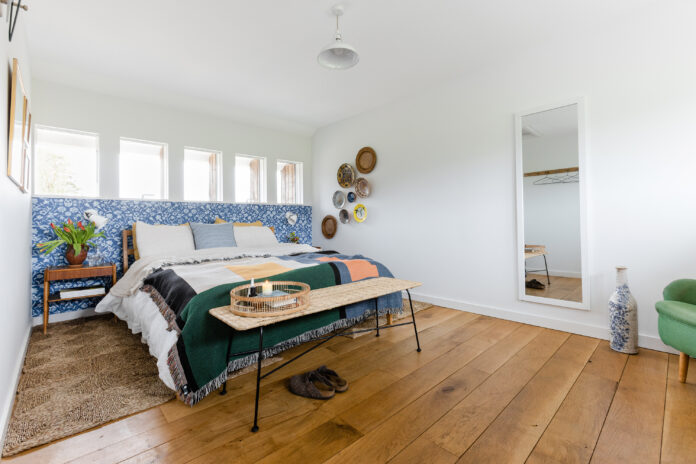 Bedroom at The Cob, Bude