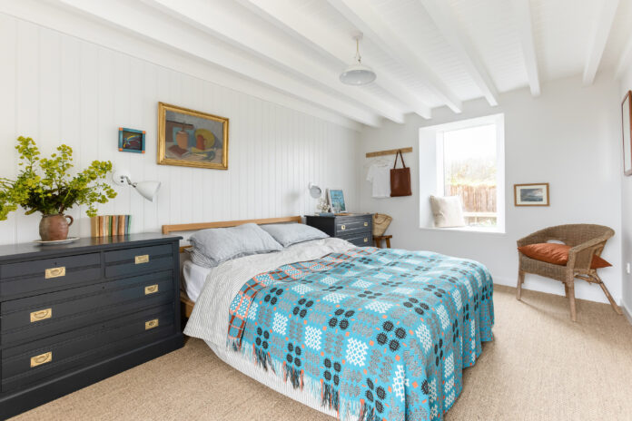 Bedroom at The Cob, Bude