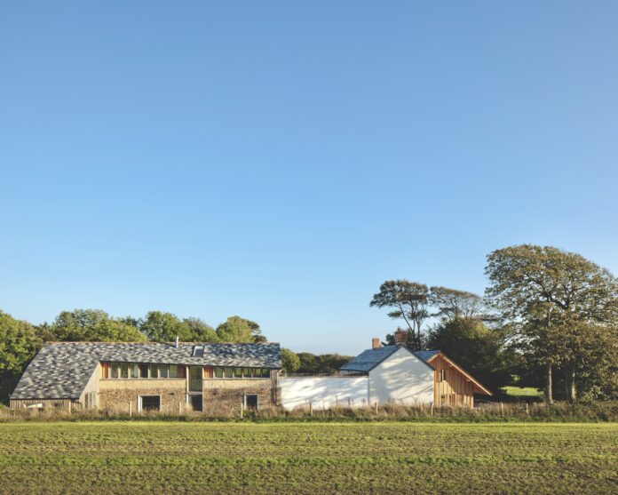 Exterior of The Farmhouse, Bude