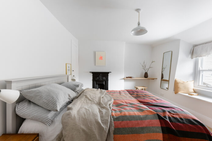 Bedroom at The Farmhouse, Bude