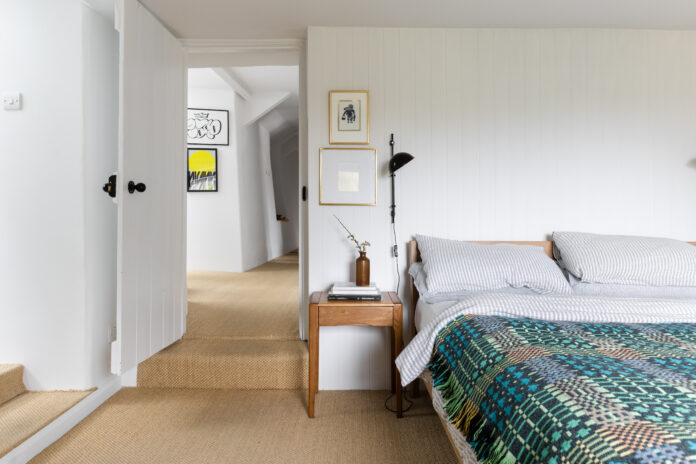 Bedroom at The Farmhouse, Bude