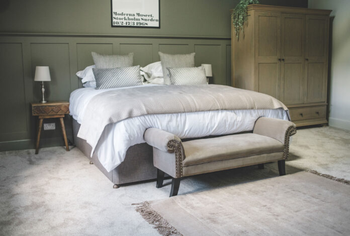 Bedroom at Lower Well Farmhouse, Devon