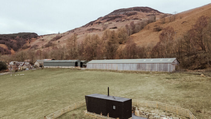 Loch Earn Cabin, Scotland