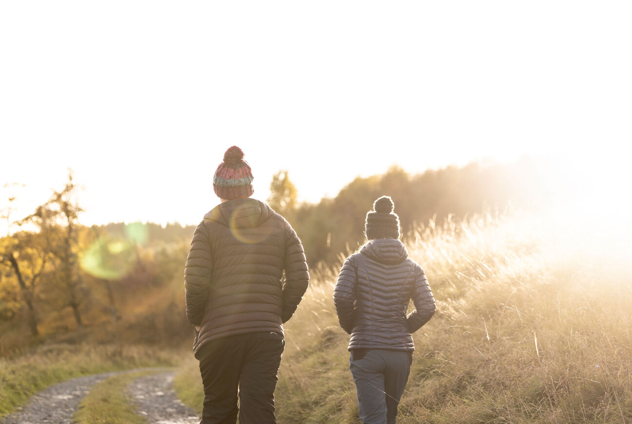 Walking in Glen Glack