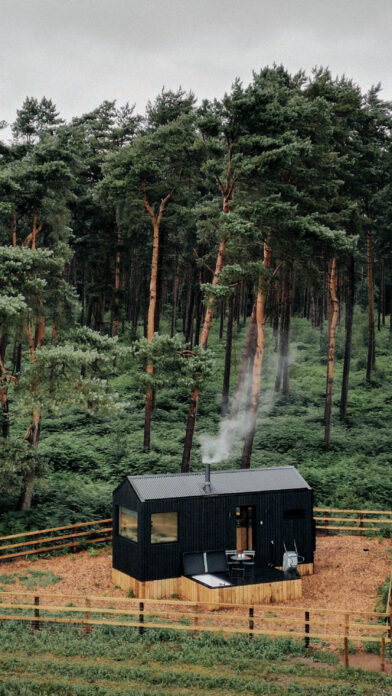 Mizar Staffordshire Shacks on Kip Hideaways