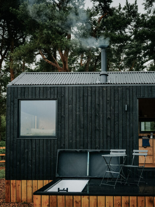 Mizar Staffordshire Shacks on Kip Hideaways