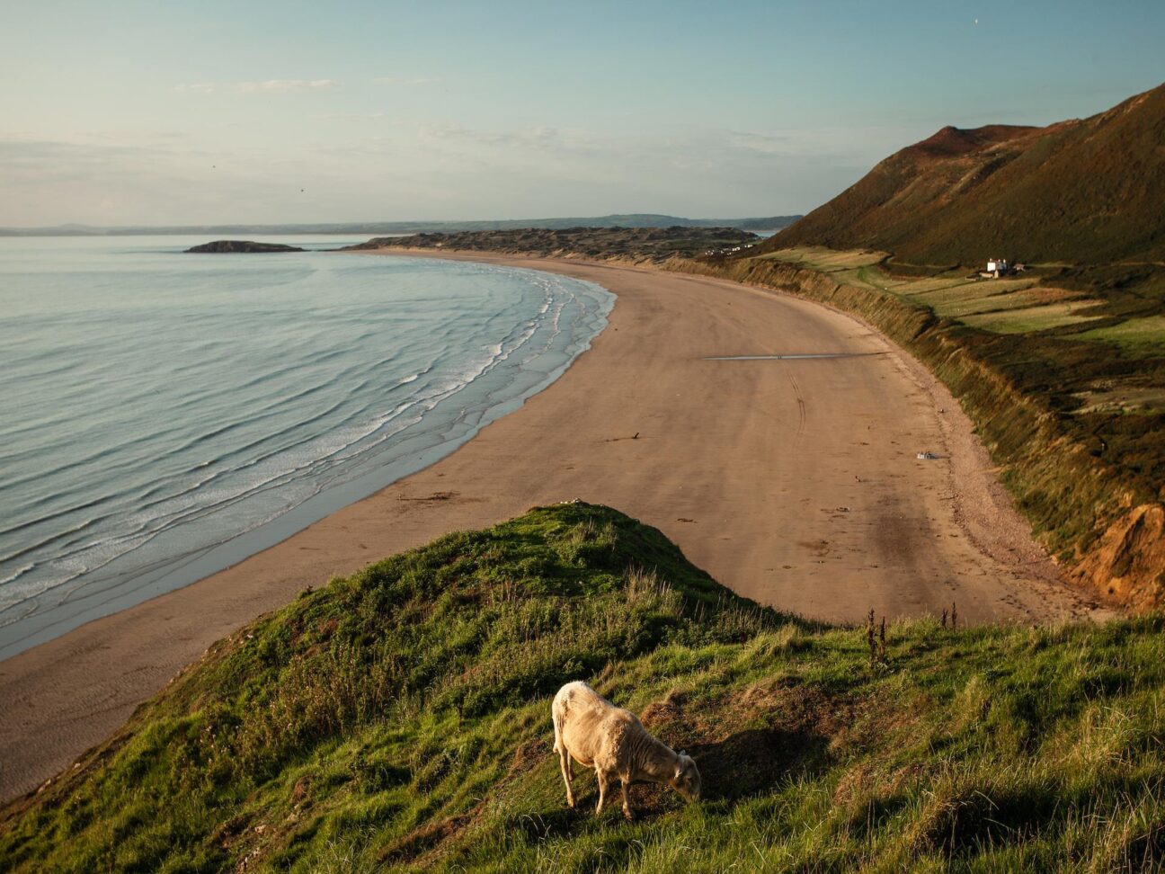 Rhosili Bay Gower Peninsula via Visit Wales