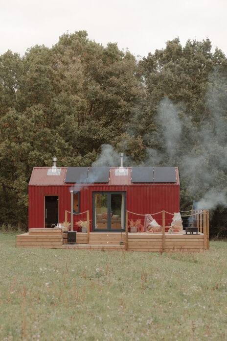 Red Cabin Blickling on Kip Hideaways