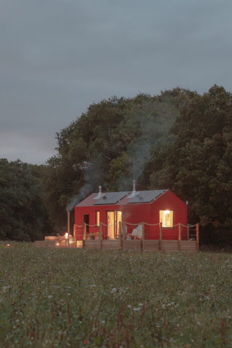 Red Cabin Blickling on Kip Hideaways
