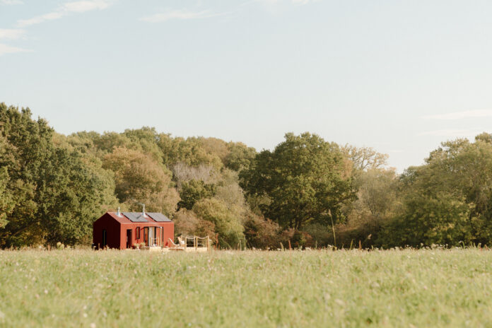 Red Cabin Blickling on Kip Hideaways