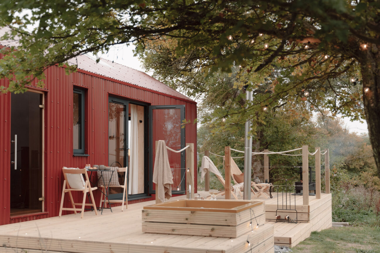 Red Cabin Hill Farm on Kip Hideaways