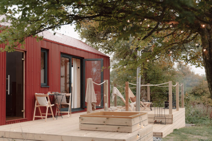 Red Cabin Hill Farm on Kip Hideaways