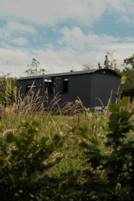 Huts at The Royal Oak, Gloucestershire