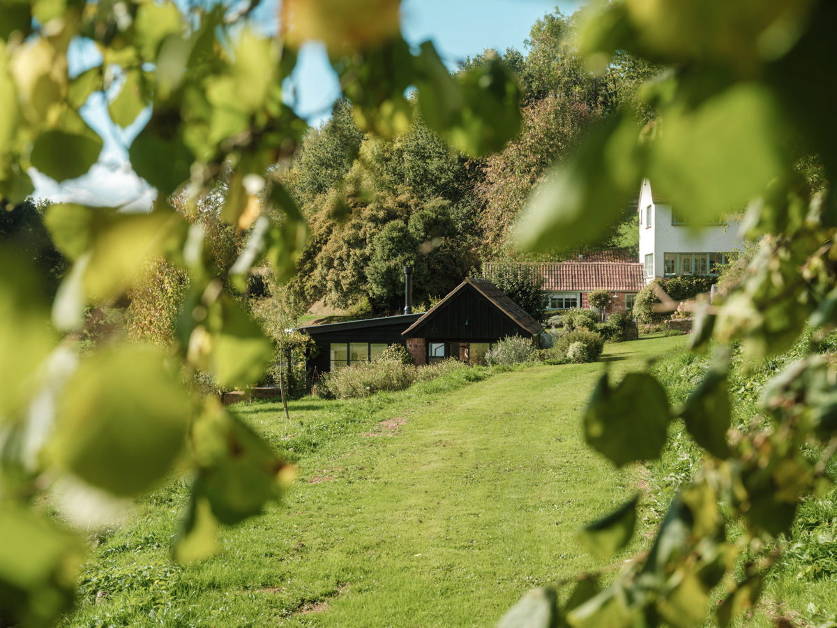peaceful gardens at little combe, devon