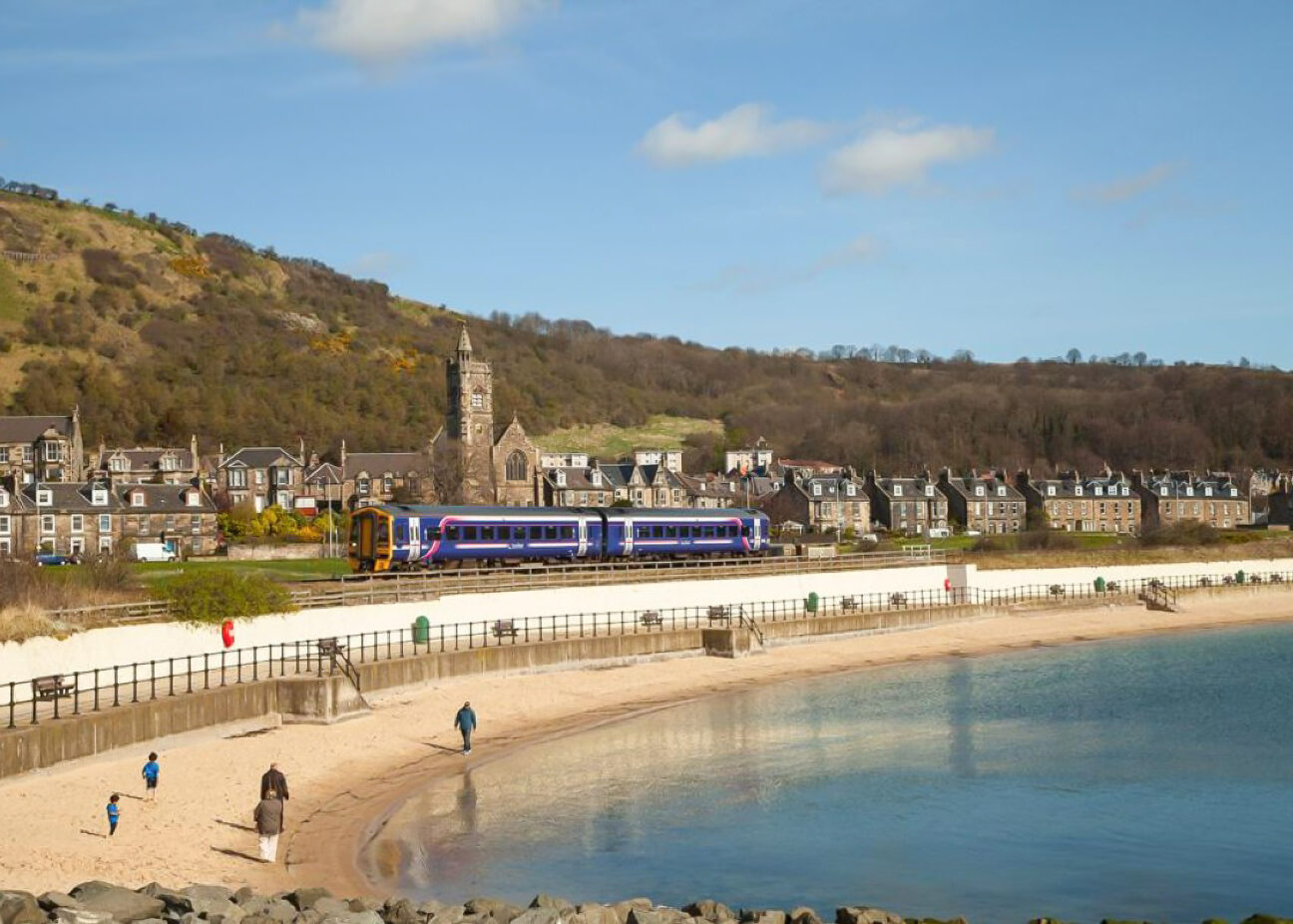 Burntisland Beach via Welcome to Fife