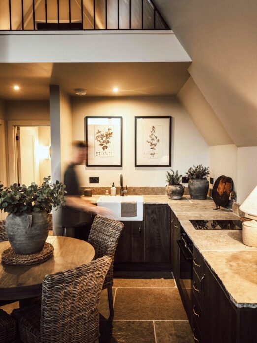 Kip — Fields Farm Cabins — Pershore, Worcestershire — kitchen